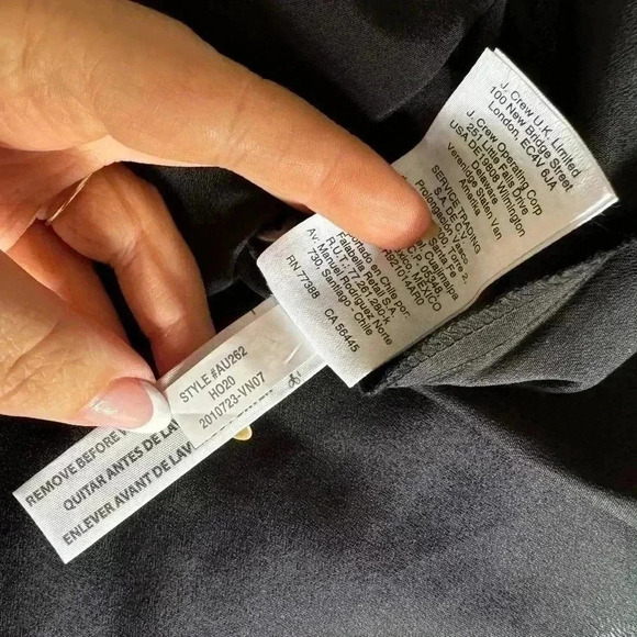 J. Crew Sleeveless ruffle-collar top in black Stewart tartan - Picture 9 of 11